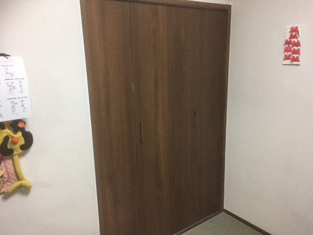 押入れドア交換